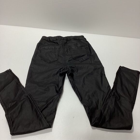 Misguided Vice Brand High Waist Tube Faux Leather Skinny Pants 8R - Picture 11 of 11